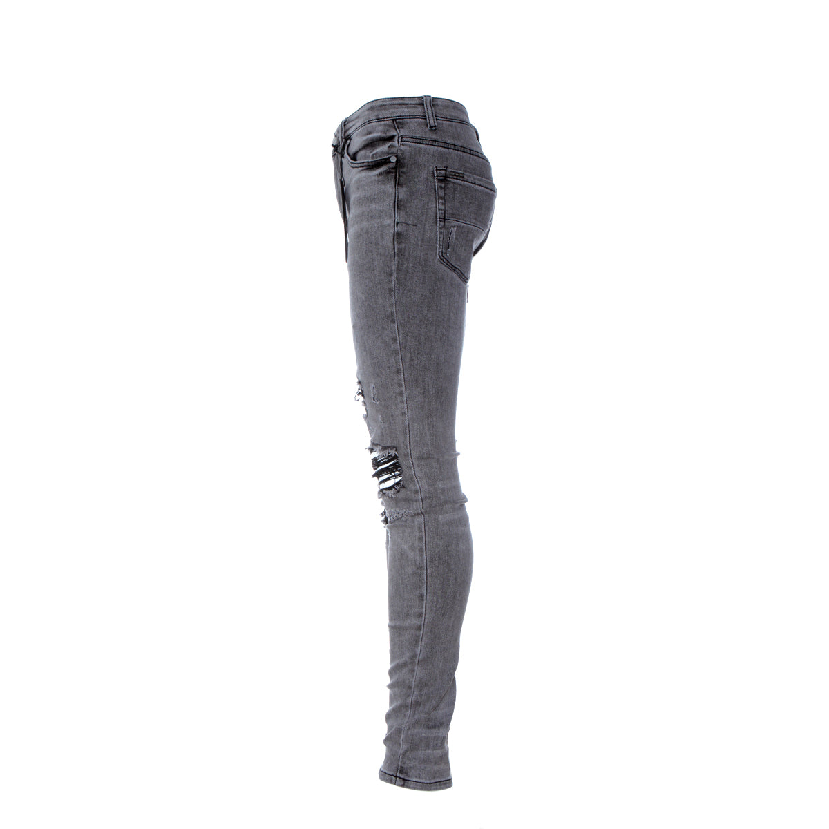  Serenede Total Eclipse Men's Skinny Jean Black