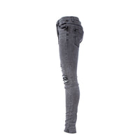  Serenede Total Eclipse Men's Skinny Jean Black