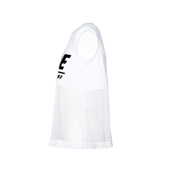 Love Moschino Mesh Jersey Tank Top With Logo