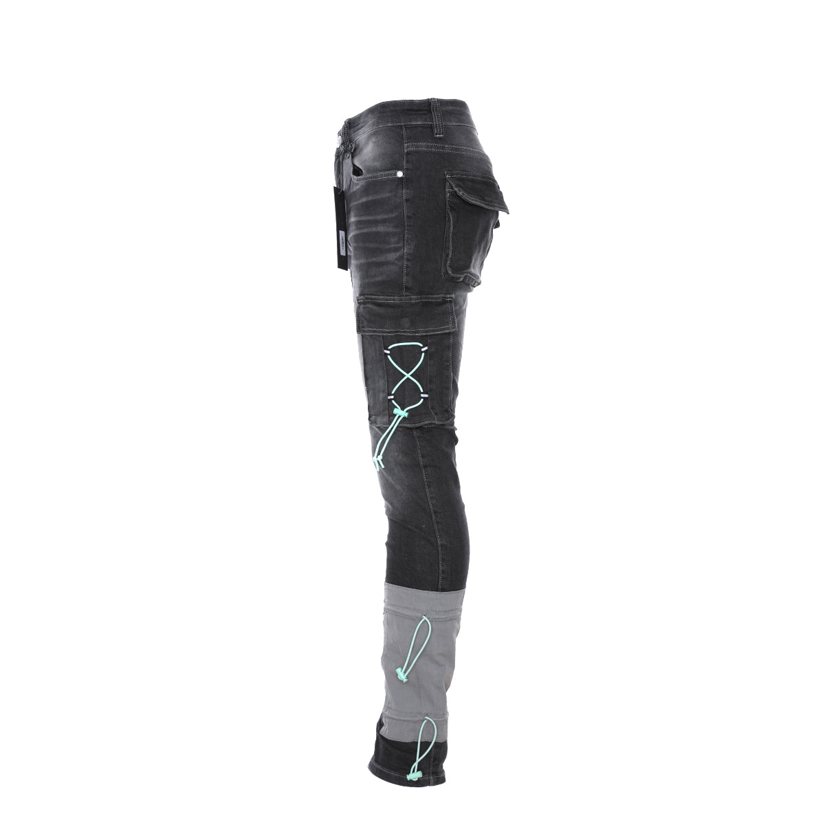 SERENEDE Rio Santo Men's Cargo Skinny Jean