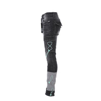 SERENEDE Rio Santo Men's Cargo Skinny Jean