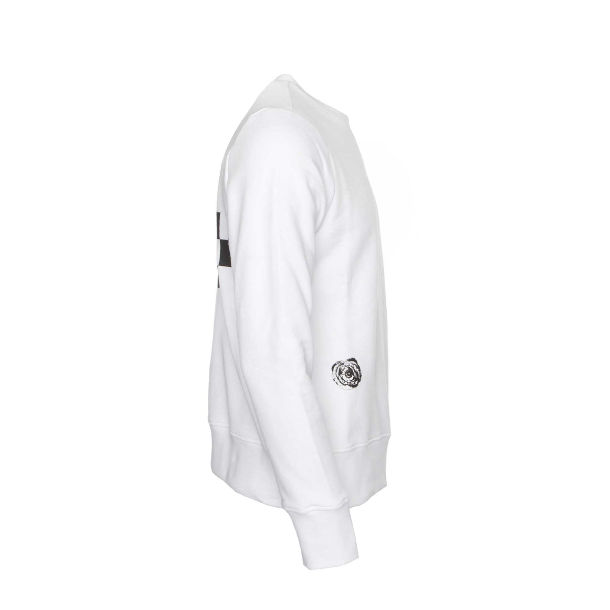 Tim Coppens Collage Crew Sweater White