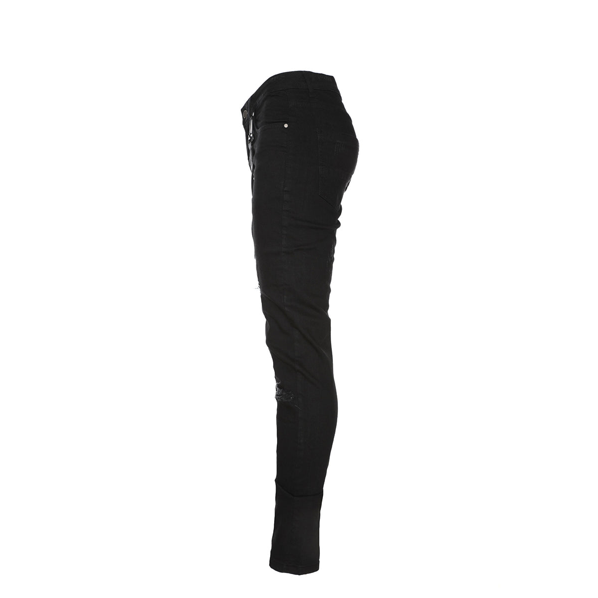 Black Denim Black Stallion Men's Skinny Designer Jeans