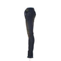 Black Denim Oil Flow Men's Jeans