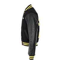 Chinatown Market Black Smiley Varsity Men's Jacket