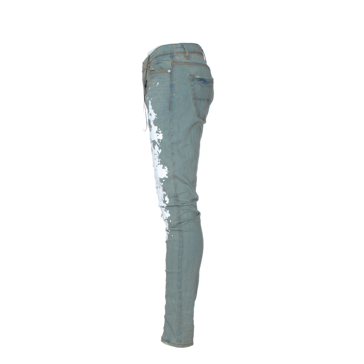 Black Denim "Carpenter" Men's Skinny Designer Jeans