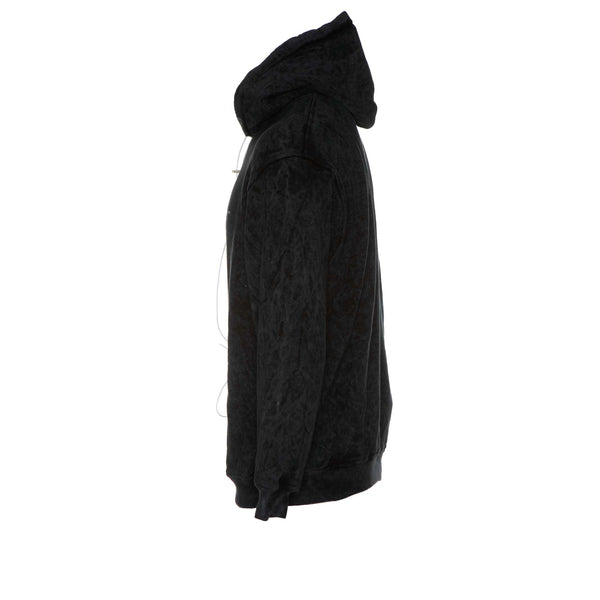 Represent Logo Hoodie Snow-Washed Black
