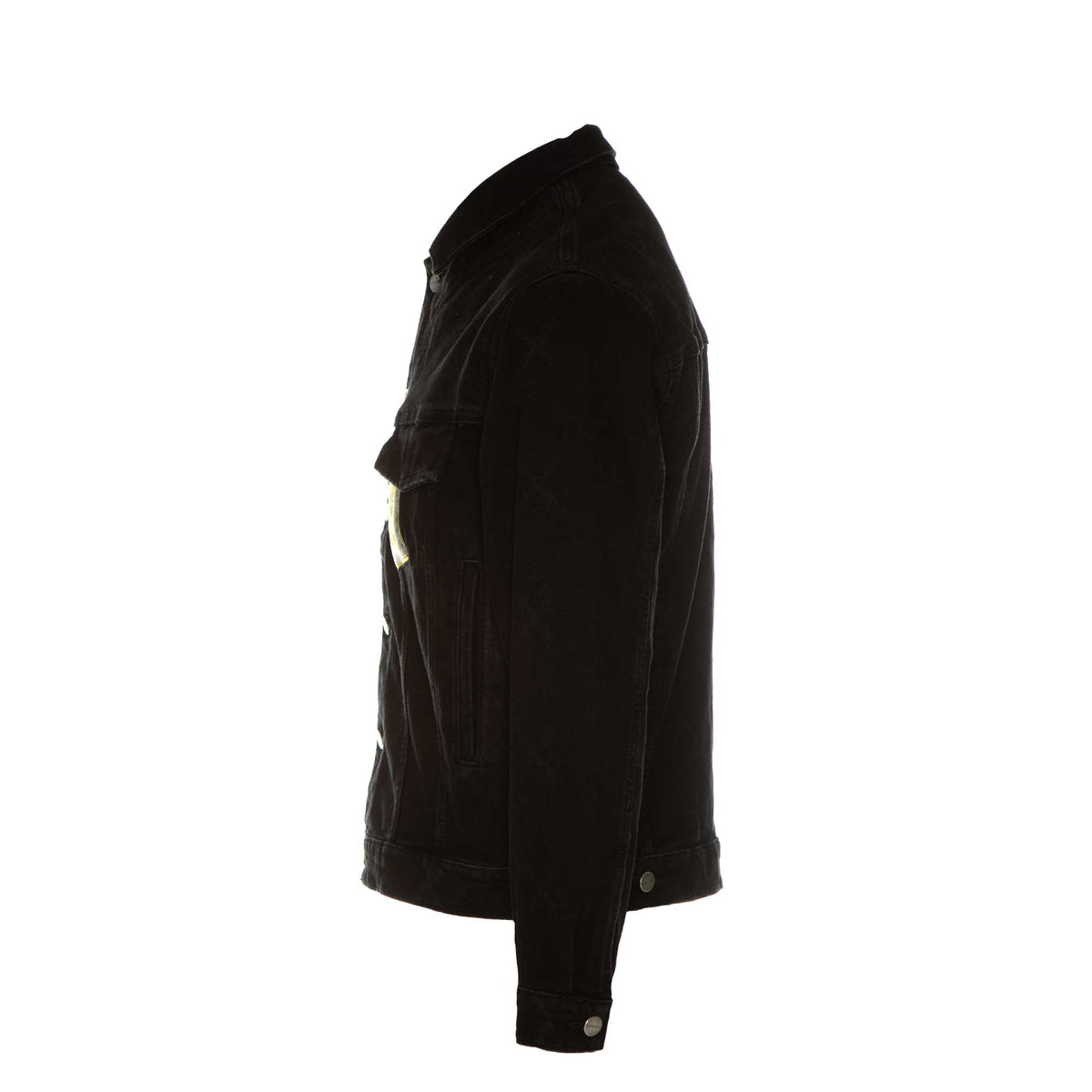 Represent Patch Denim Jacket - Black
