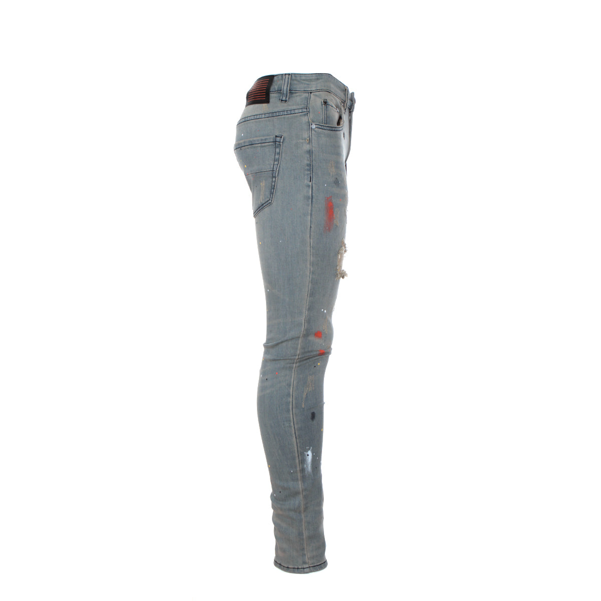 Serenede Desert Gold Men's Skinny Jeans Warm Grey