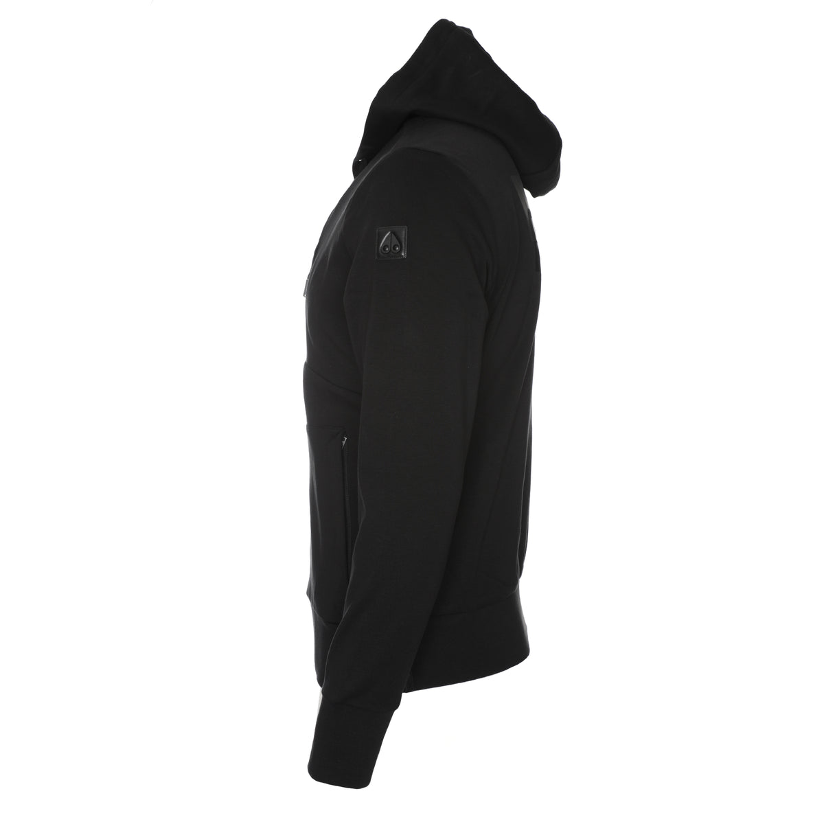 Moose Knuckles Fugazi Men's Zip Up Hoodie Black