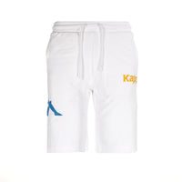 Kappa 222 Authentic Sangone Men's Shorts White