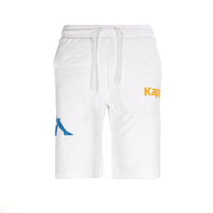 Kappa 222 Authentic Sangone Men's Shorts White