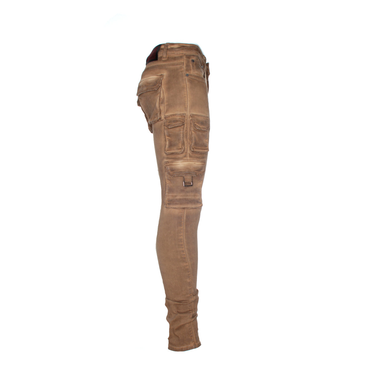 Serenede Tigers Eye Cargo Skinny Men's Jeans