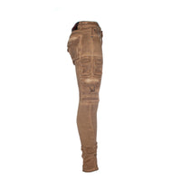 Serenede Tigers Eye Cargo Skinny Men's Jeans
