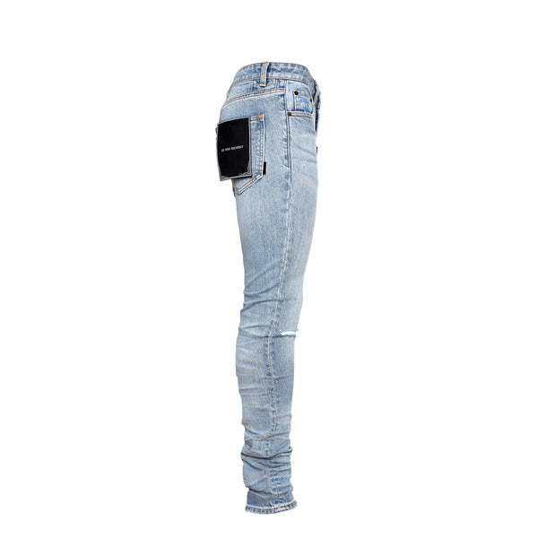 Six Week Residency Desert Mirage Light Indigo Ultra Skinny Men's Jeans
