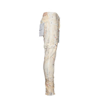 White Dirty Cargo Jean