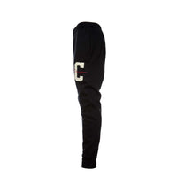 Champion Reverse Weave Varsity Logo Joggers Black