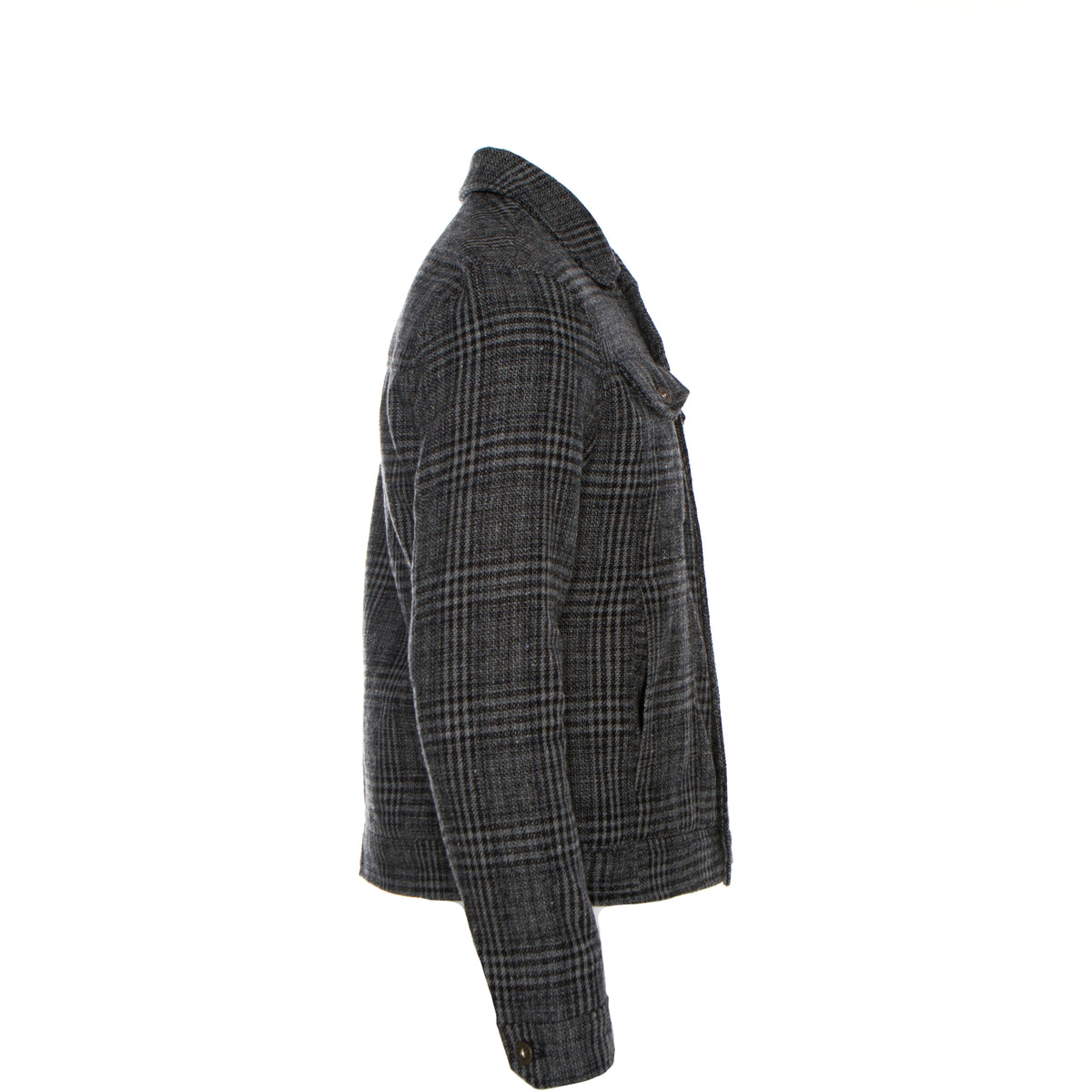 Kollar Clothing Plaid Trucker Jacket