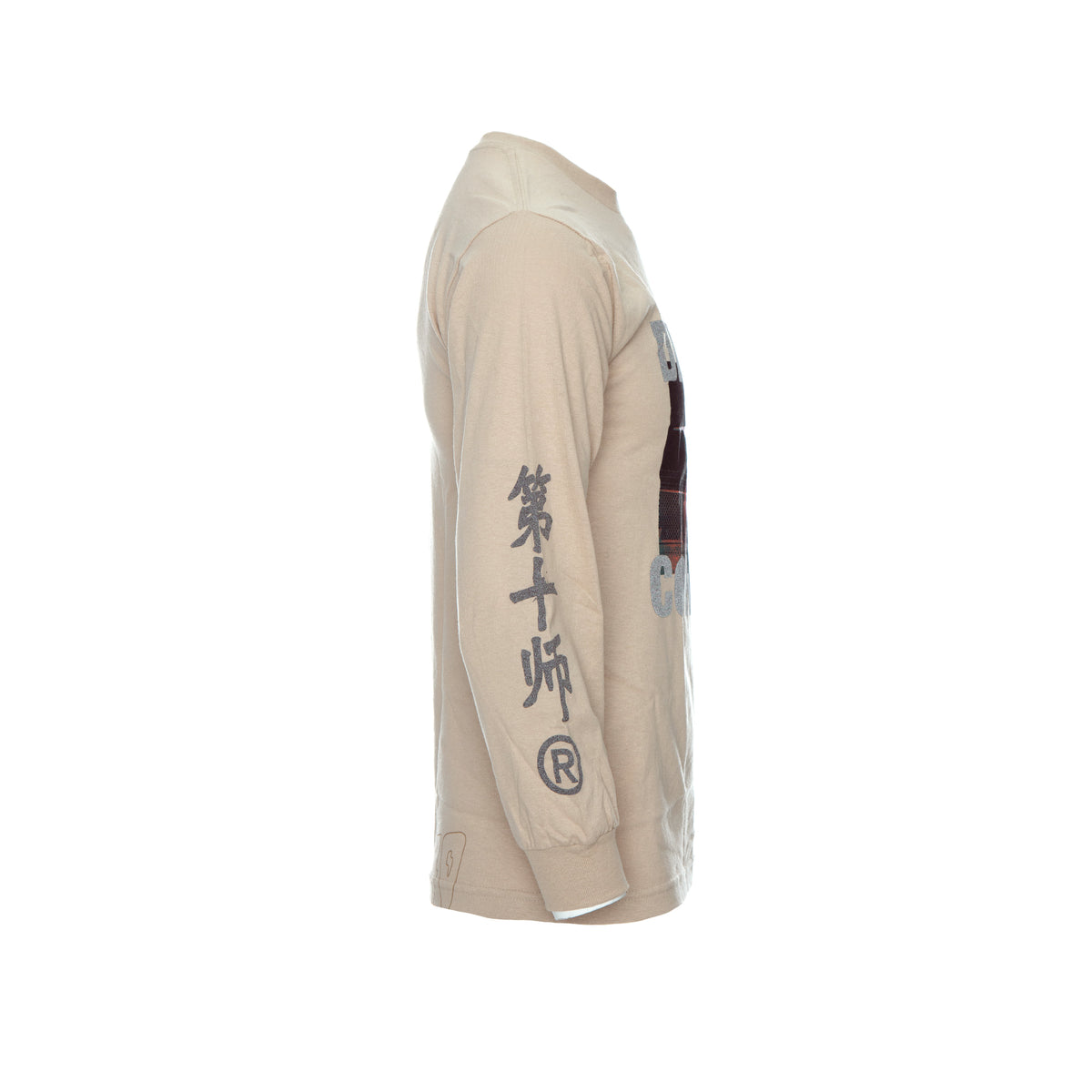 10 Deep Damage Control Men's LS Tan Tee