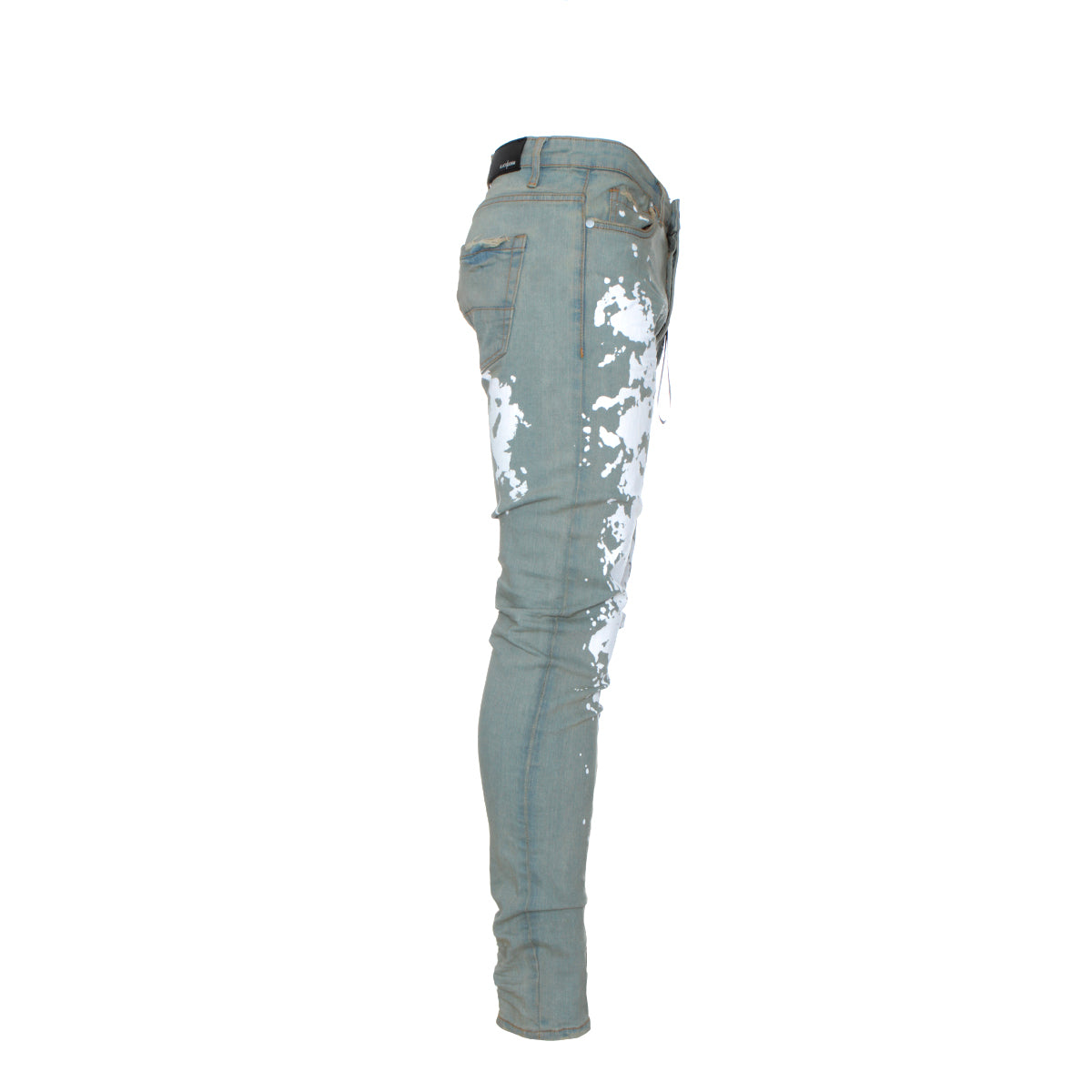 Black Denim "Carpenter" Men's Skinny Designer Jeans