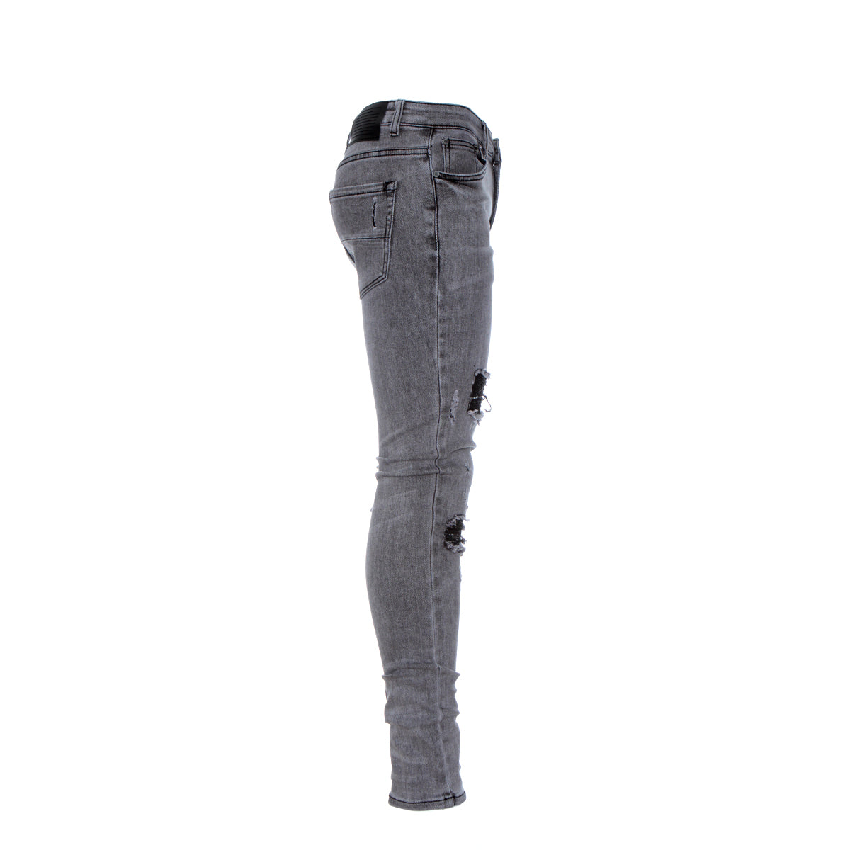  Serenede Total Eclipse Men's Skinny Jean Black