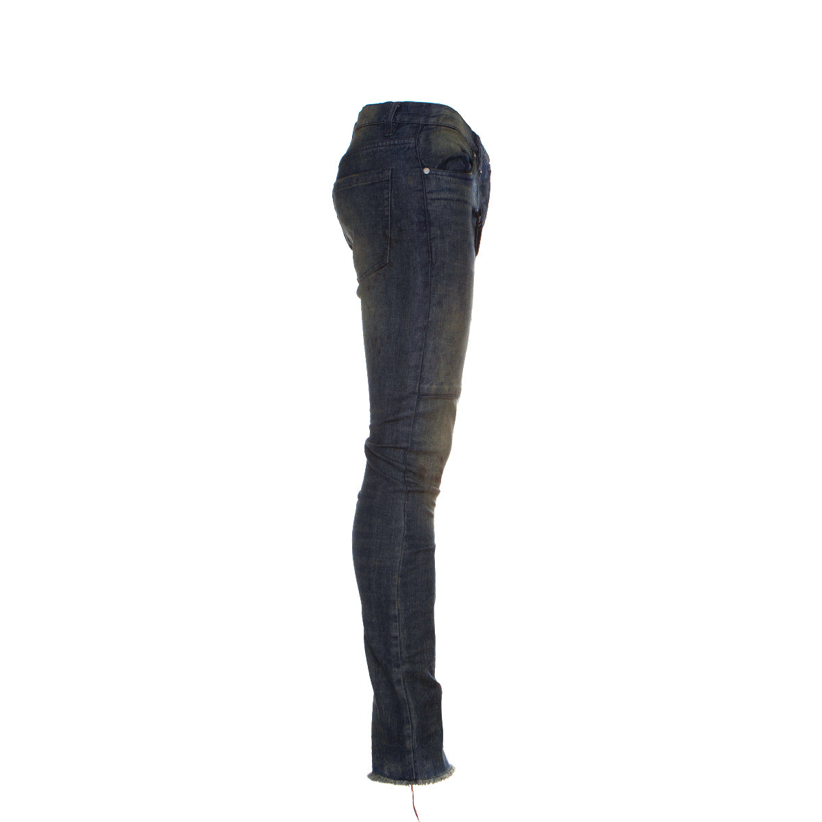 Black Denim Oil Flow Men's Jeans