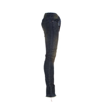 Black Denim Oil Flow Men's Jeans