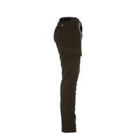 Garment Dyed Stretch Gabardine Cargo Lens Trouser
