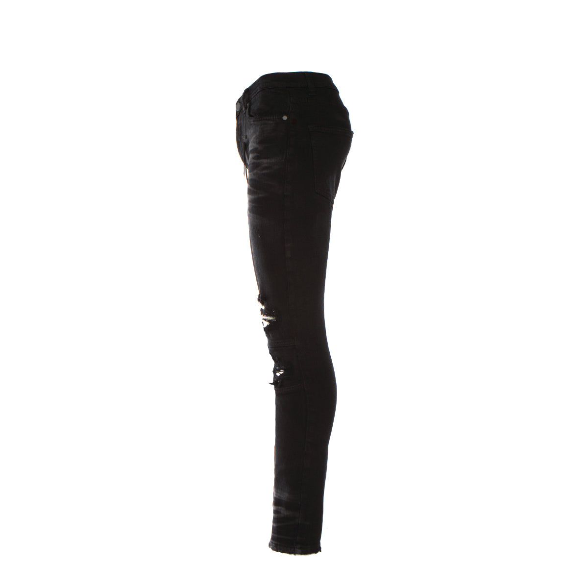 Black Denim Silver Lake Super Skinny Jeans Black