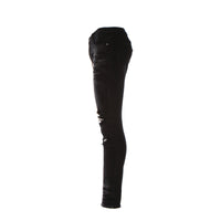 Black Denim Silver Lake Super Skinny Jeans Black