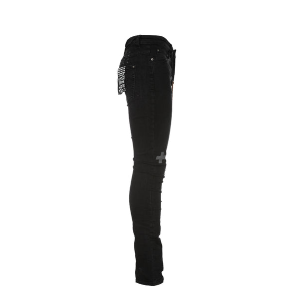 Ksubi Chitch Krow Kross Men's Designer Jeans Black