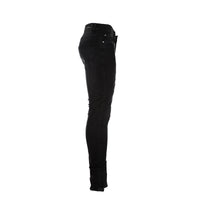 Black Denim Black Stone Men's Skinny Designer Jean