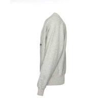 Champion Reverse Weave Crew Pullover Varsity Logo Grey