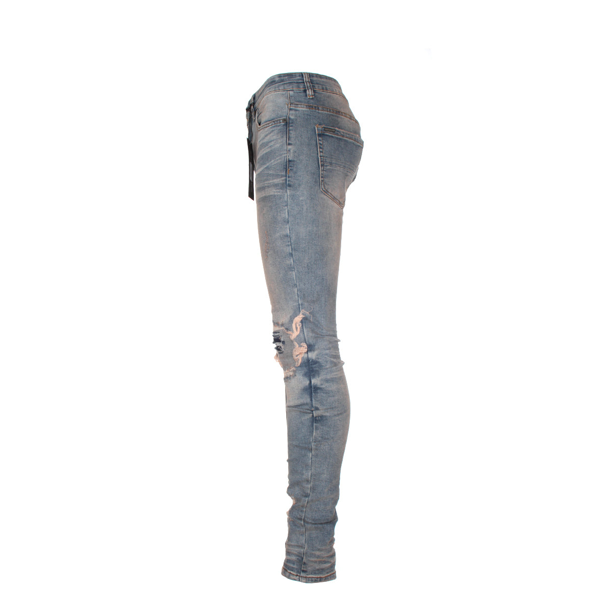 SERENEDE Yellow Stone Men's Skinny Designer Jeans