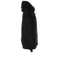 Represent Logo Hoodie Snow-Washed Black