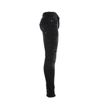 Black Denim Nemesis Men's Skinny Designer Jean