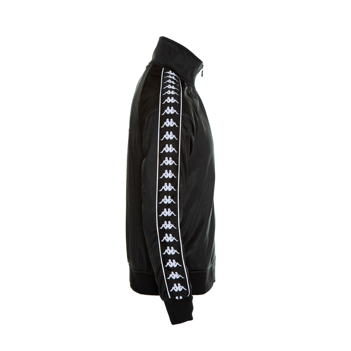 Kappa 222 Banda Anniston Alternating Men's Track Jacket Black