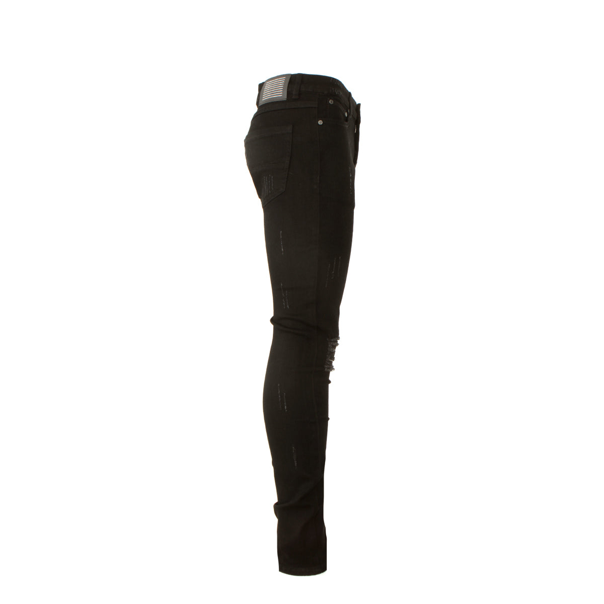 Serenede Midnight Black Men's Skinny Jeans