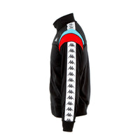 Kappa 222 Banda Meres Slim Men's Track Jacket Black