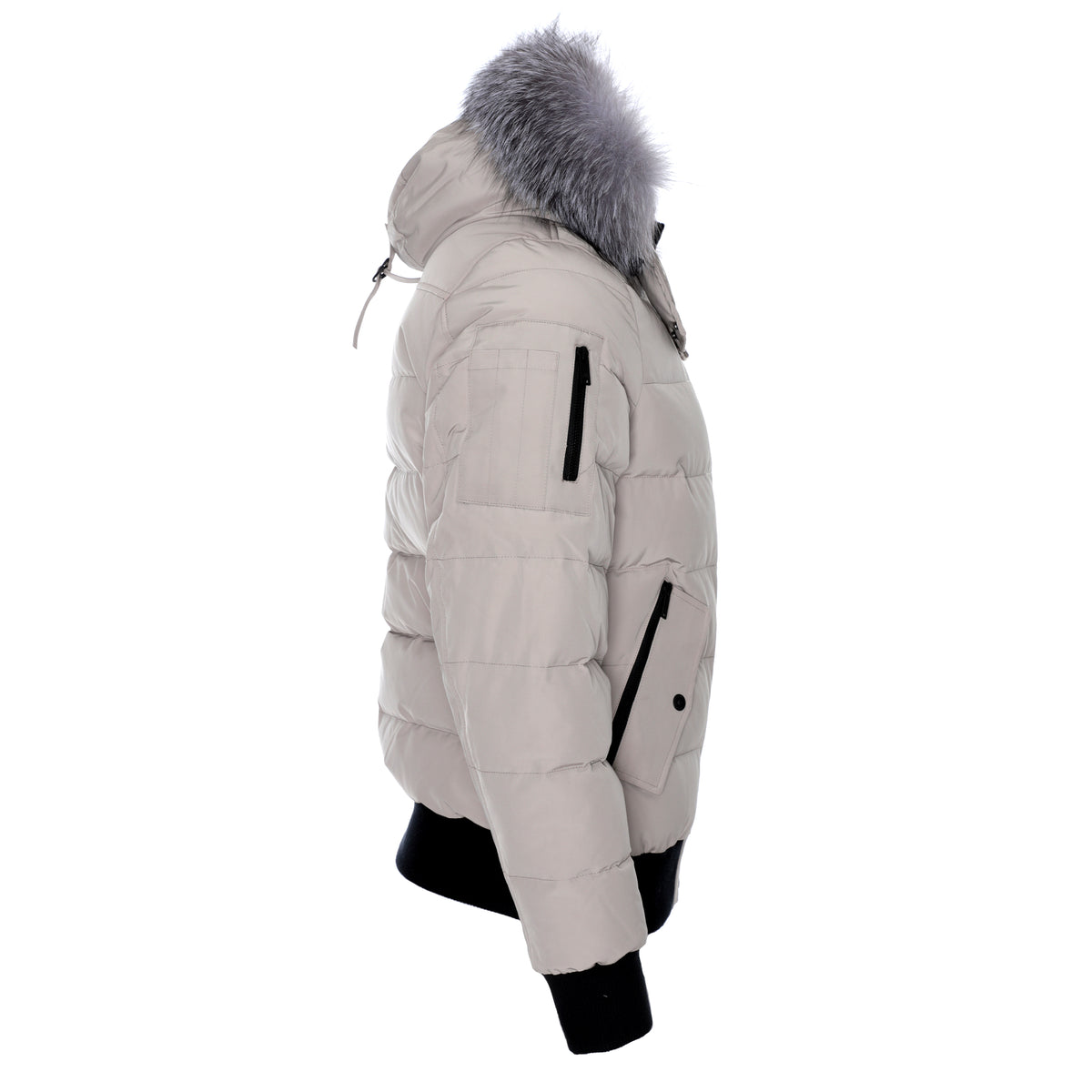 Moose Knuckles Scotch Town Bomber Men's Jacket Beige