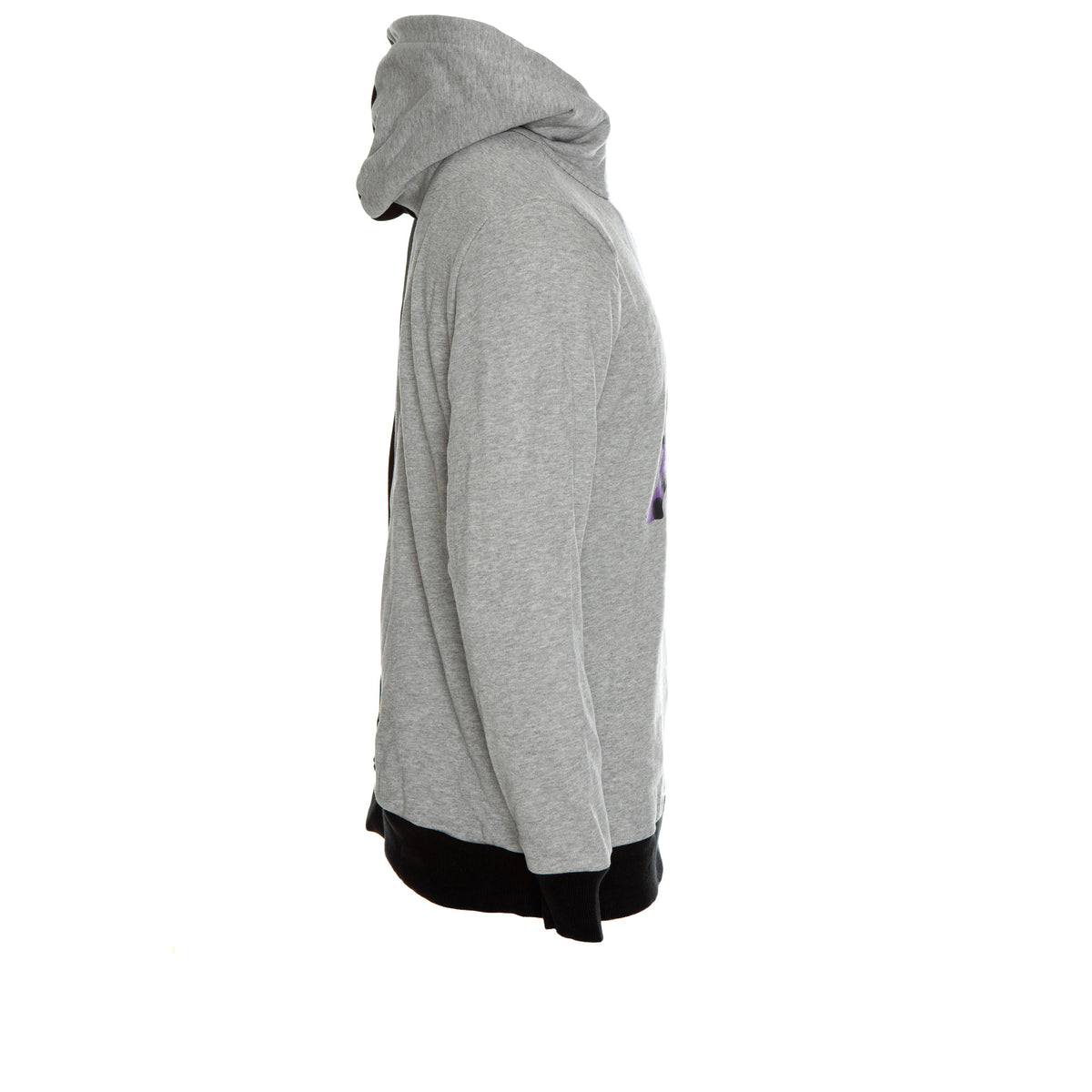 Kappa Men'sAuthentic Boisalf Hoodie Black and Grey