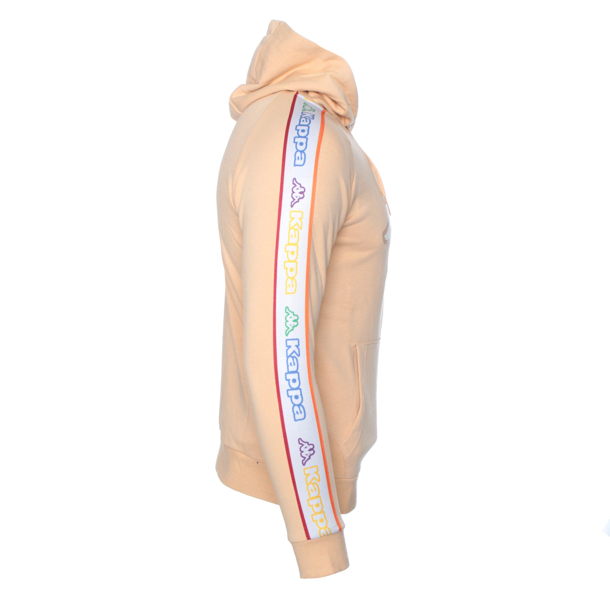 Kappa Authentic Logo Tape Apetid FW20 Men's Hoodie Beige
