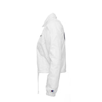 Cropped Coaches Jacket White