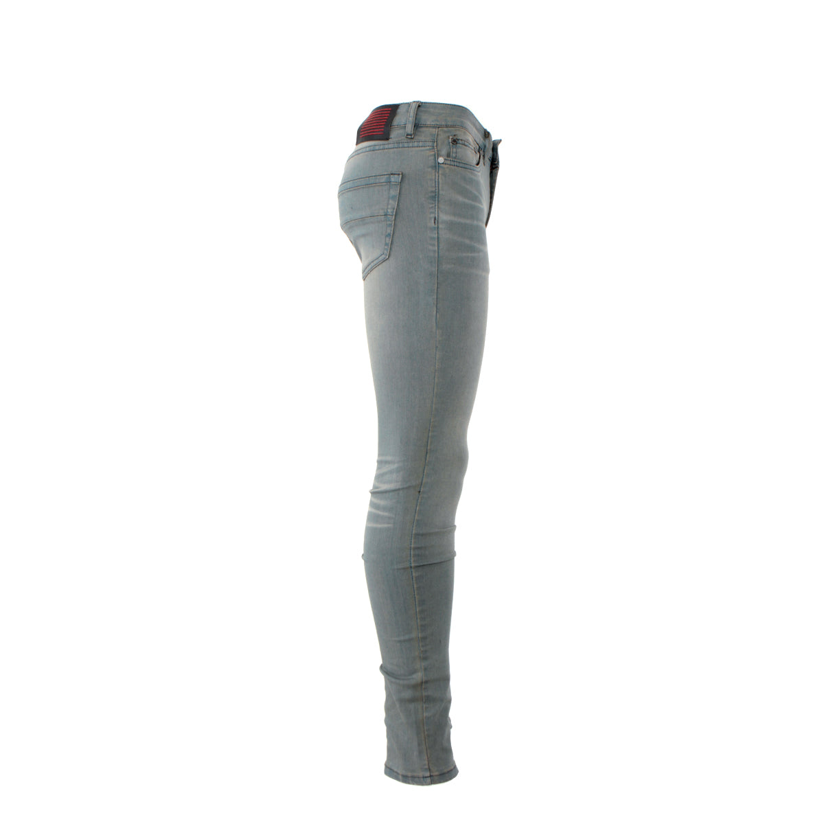SERENEDE Seafoam Men's Skinny Designer Jeans Slate Blue