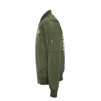 Fashion Geek by Alonzo Jackson Army Style Geek Jacket Dark Green