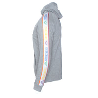 Kappa Authentic Logo Tape Apetid FW20 Men's Hoodie Grey