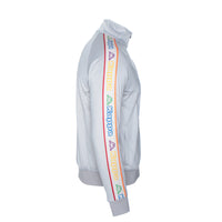 Kappa Authentic Logo Tape Artem Men's Track Jacket Grey