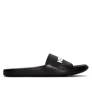 Kenzo Paris FW20 Pool Mules Kenzo Logo Men's Slides Black
