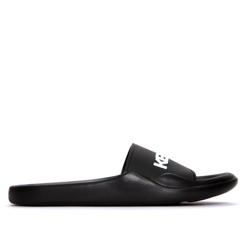 Kenzo Paris FW20 Pool Mules Kenzo Logo Men's Slides Black