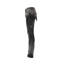 Ksubi Chitch Smoke Out Rose Men's Designer Black Jeans